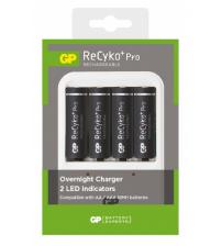 GP GPRHOPB42065 PowerBank Charger with 4x Recyko+ Pro AA Batteries